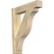 Ekena Millwork Funston Block Rough Sawn Outlooker, Douglas Fir, 6"W x 26"D x 30"H OUT06X26X30FST05RDF - alternate 1